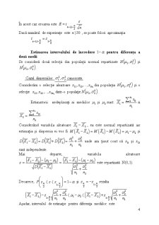 Elemente de teoria estimării - verificarea ipotezelor statistice - Pagina 5
