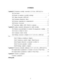 Stabilirea bazelor de date și implementarea lor la SC LLCo Sucursala AEM Iași SA - Pagina 2