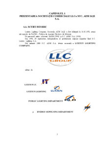 Stabilirea bazelor de date și implementarea lor la SC LLCo Sucursala AEM Iași SA - Pagina 3
