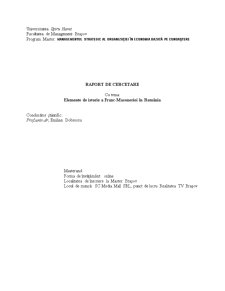 Elemente de Istorie a Franc-Masoneriei în România - Pagina 1