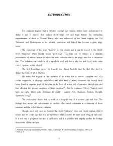 Tragic Elements în Thomas Hardys Major Novels - Pagina 5