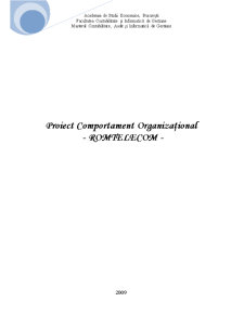 Comportament Organizațional - Romtelecom - Pagina 1