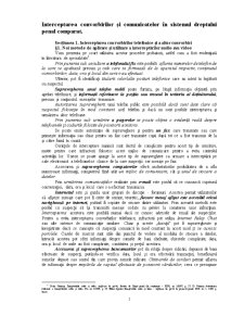 Interceptarea Convorbirilor și Comunicatelor în Sistemul Dreptului Penal Comparat - Pagina 1