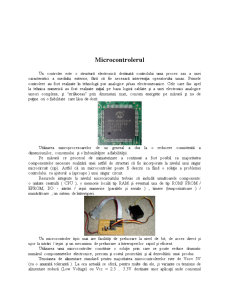 Microcontrolerul - Pagina 2