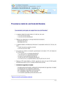 Prezentarea Rețelei de Cale Ferată din România - Pagina 1