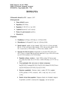 România - Indicatori Macroeconomici - Pagina 1