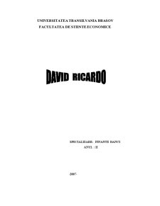 David Ricardo - Pagina 1