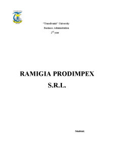Ramigia Prodimpex SRL - Pagina 1