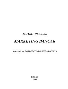 Marketing Bancar - Pagina 1