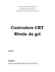 Controlere CRT - Nivele de Gri - Pagina 2