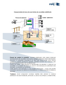Proiectarea unui mic sistem de alarmare la efracție - Pagina 2