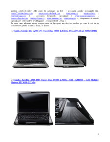 Procesul decizional de cumpărare - laptop Asus M50SA-AK037 - Pagina 3