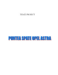 Puntea spate Opel Astra - Pagina 2