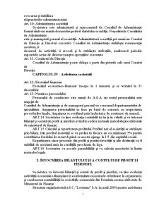 Proiect Economic - SC Loretano SA - Pagina 3