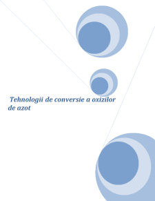 Tehnologii de Conversie a Oxizilor de Azot - Pagina 1