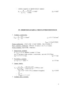 Calculul Electromagnetic al Motorului de Curent Continuu cu Excitație Serie - Pagina 4