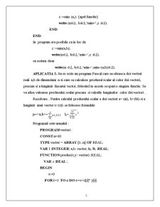 Proceduri și funcții - proceduri Pascal - Pagina 5