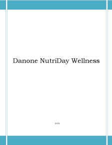 Danone NutriDay Wellness - Pagina 1