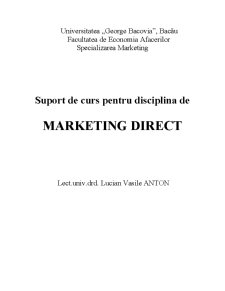 Marketing Direct - Pagina 1