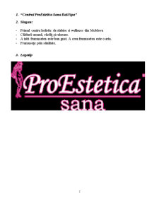 Promovarea unui serviciu - Centrul Proestetica Sana Bali Spa - Pagina 2