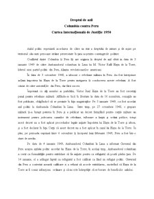 Cauză privind azilul Columbia vs Peru - Pagina 2