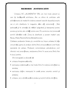 Monografie salarii - SC Alimenta SRL - Pagina 1