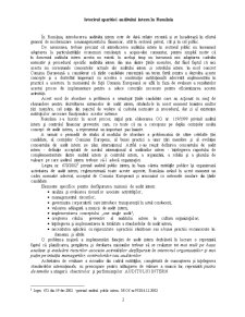 Organizarea Auditului Intern în România - Pagina 2