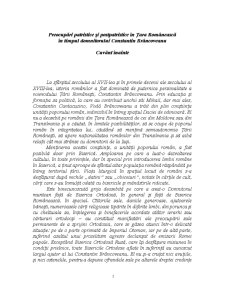 Preocupări Patristice și Postpatristice în Țara Românească în Timpul Domnitorului Constantin Brâncoveanu - Pagina 1