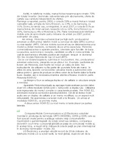 Analiza comparativă a comunicării de marketing pentru două mărci - Nokia vs Sony Ericsson - Pagina 5