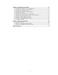 Proiectarea și analiza bazelor de date SPSS - Pagina 3