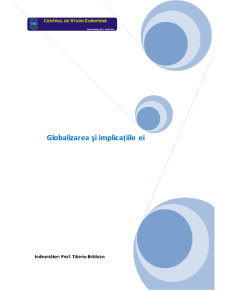 Globalizarea și Implicațiile Ei - Pagina 1