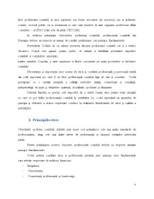 Cadrul Deontologic în Profesia Contabilă Liberală - Pagina 5