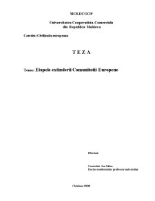 Etapele de Extindere al UE - Pagina 1