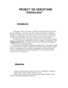 Psihologie socială - violența în școli - Pagina 1