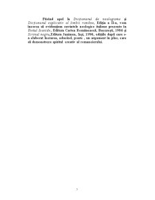 Neologisme italiene în opera lui George Călinescu - Pagina 5