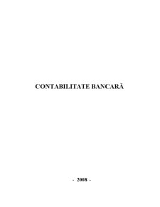 Contabilitate Bancară - Pagina 1