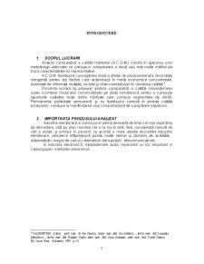 Analiza Merceologica a Sistemelor Audio (HI-FI) - Pagina 3