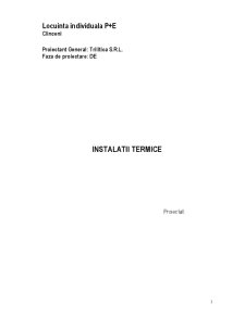 Instalații termice tip A - Pagina 1