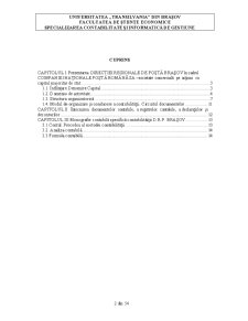 Practică contabilitate - Direcția de Poștă Brașov - Pagina 2