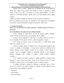 Practică contabilitate - Direcția de Poștă Brașov - Pagina 4