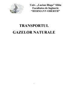 Transportul gazelor naturale - Pagina 1