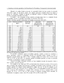 Evolutia si Structura Veniturilor Fiscale in Romania - Pagina 1