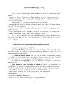 Standardul internațional de contabilitate 17 - contractele de leasing - Pagina 2