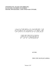 Contractele Futures - Pagina 1