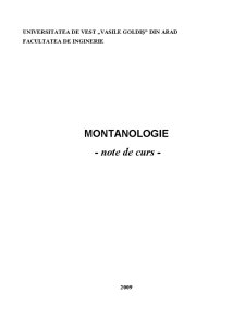 Montanologie - Pagina 1