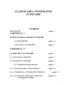 Clasificarea Fotografiei Judiciare - Pagina 1
