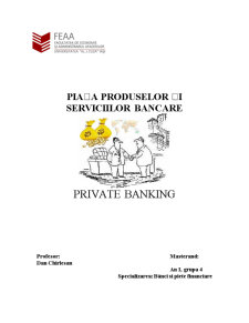 Analiza Serviciului Bancar Private Banking - Pagina 1