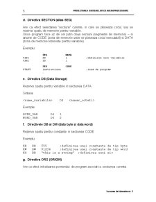 Programarea Microcontrollerelor în Limbaj de Asamblare - Pagina 5