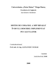 Comanda MPP implementată pe calculator - Pagina 1