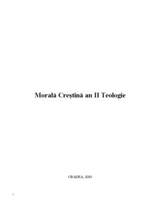 Teologie morală - Pagina 1
